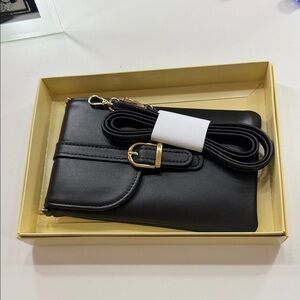 GiGi New York Black Crossbody Bag